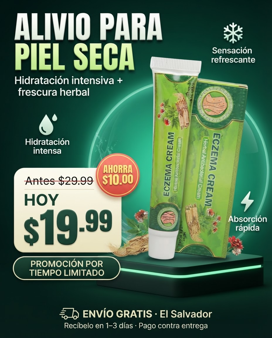 DermaCalm™ Crema Reparadora para Eczema y Piel Seca 🌿✨