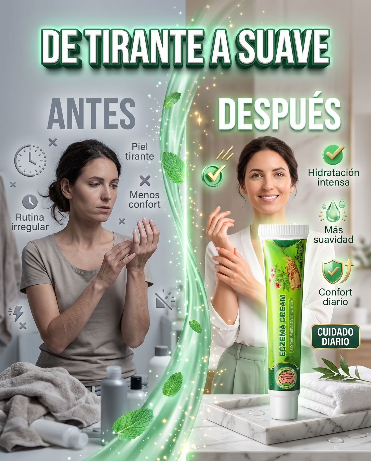 DermaCalm™ Crema Reparadora para Eczema y Piel Seca 🌿✨