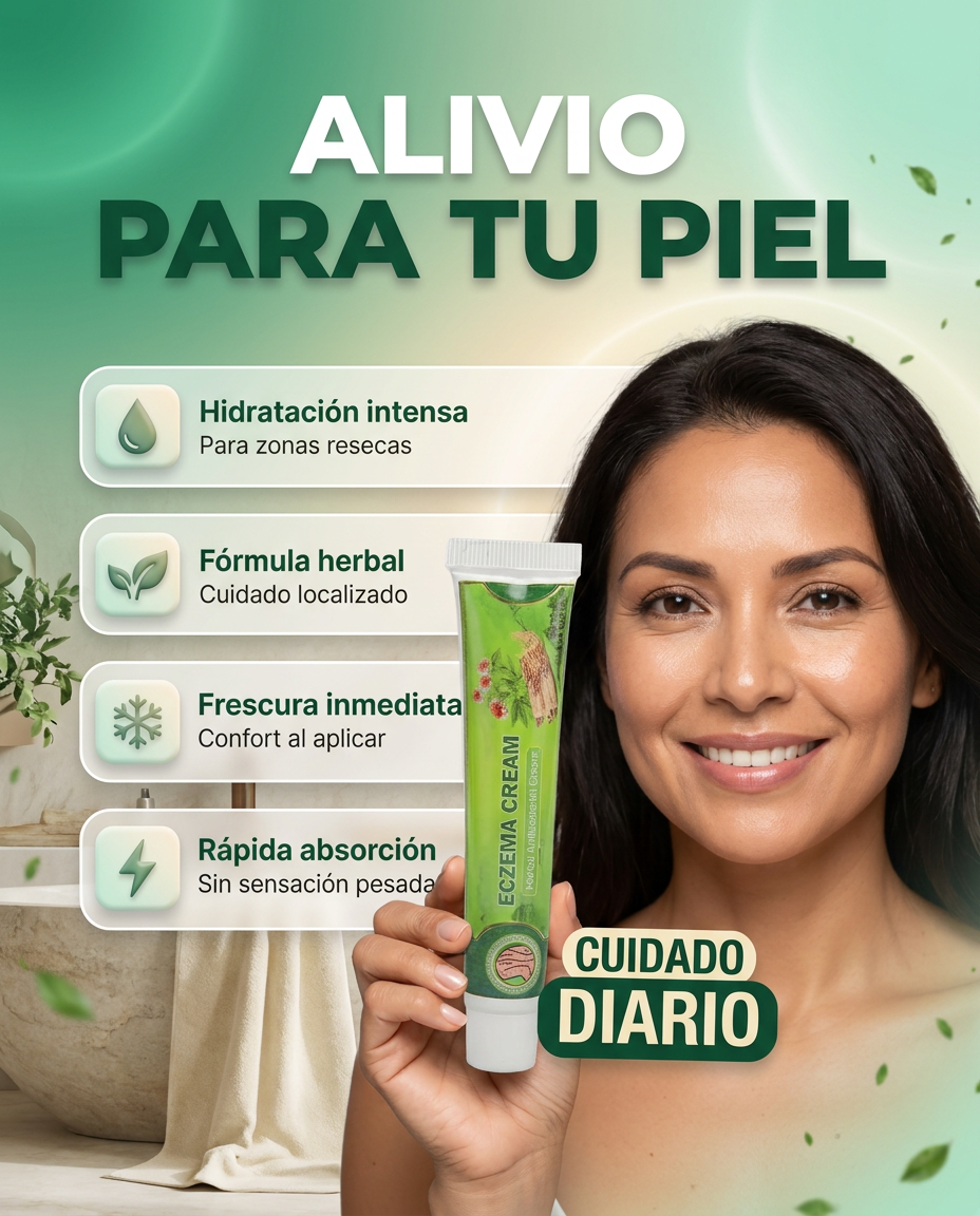 DermaCalm™ Crema Reparadora para Eczema y Piel Seca 🌿✨