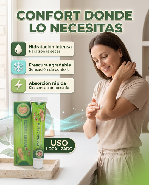 DermaCalm™ Crema Reparadora para Eczema y Piel Seca 🌿✨